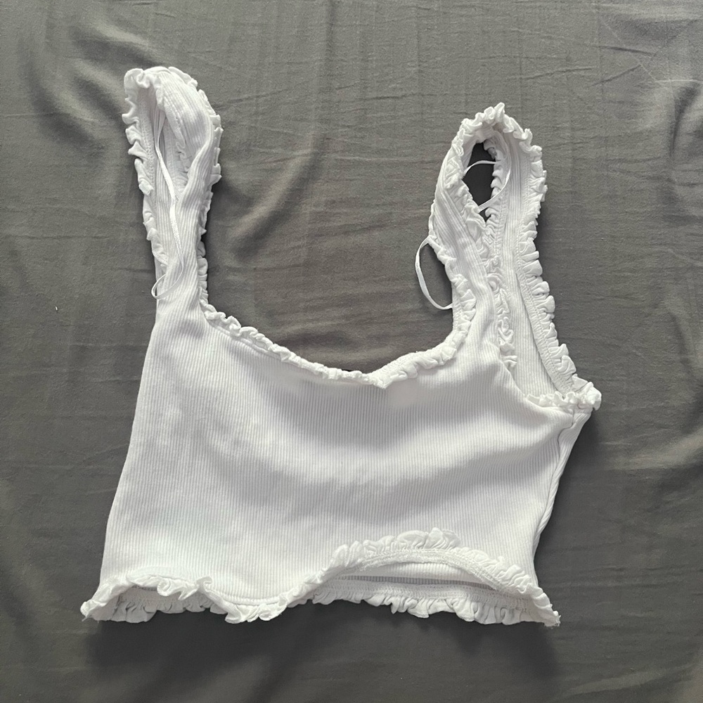 white tank top from Zara